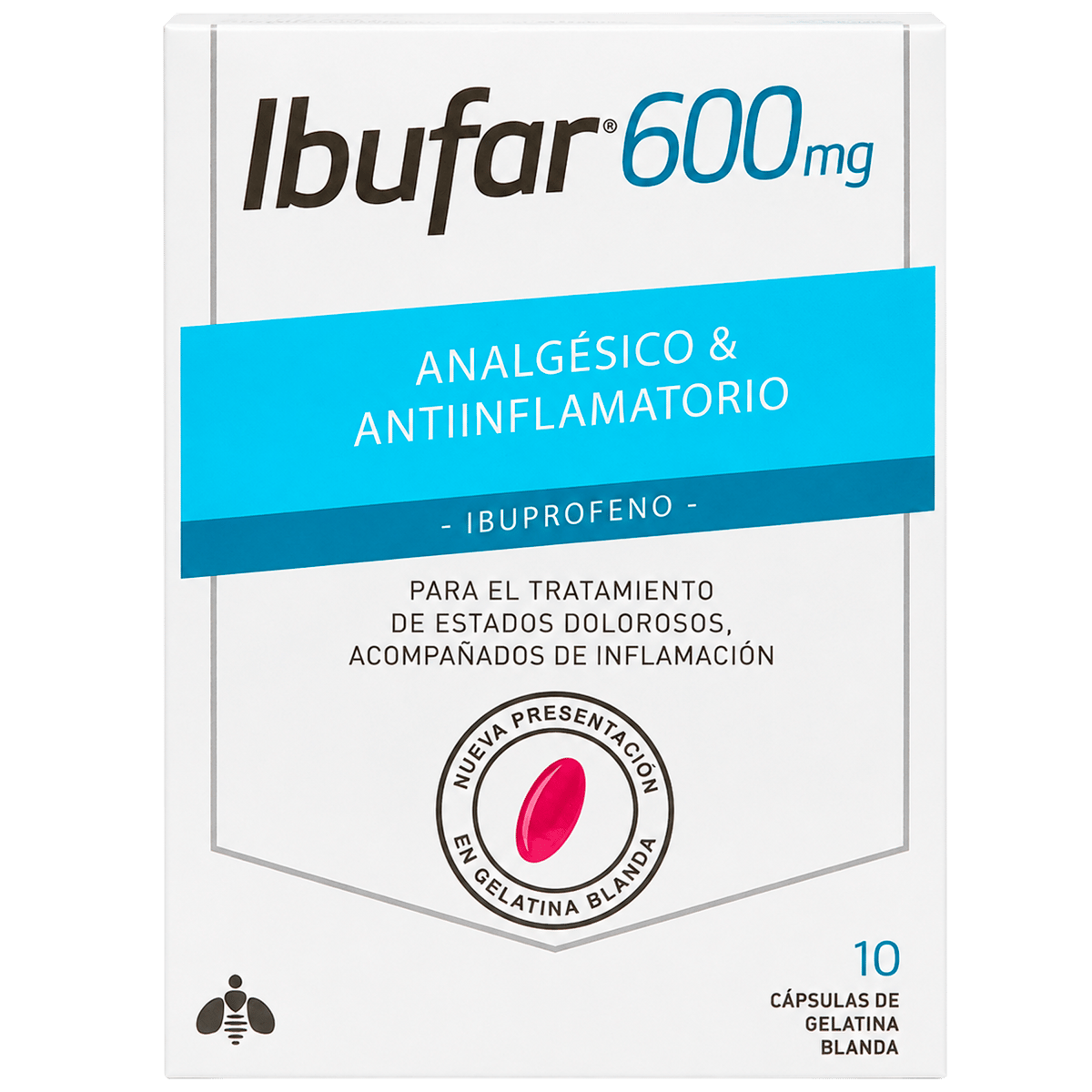 Ifubar Ibuprofeno 10 Cápsulas
