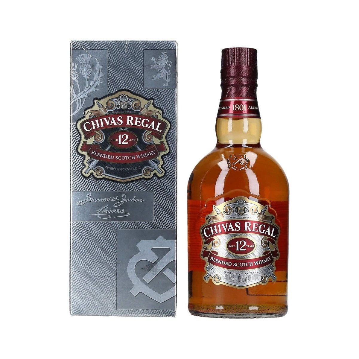 Whisky Chivas Regal 12 Años 750ml