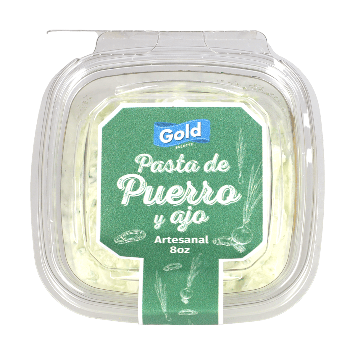 Pasta Artesanal De Puerro Y Ajo Gold Selects 8 oz