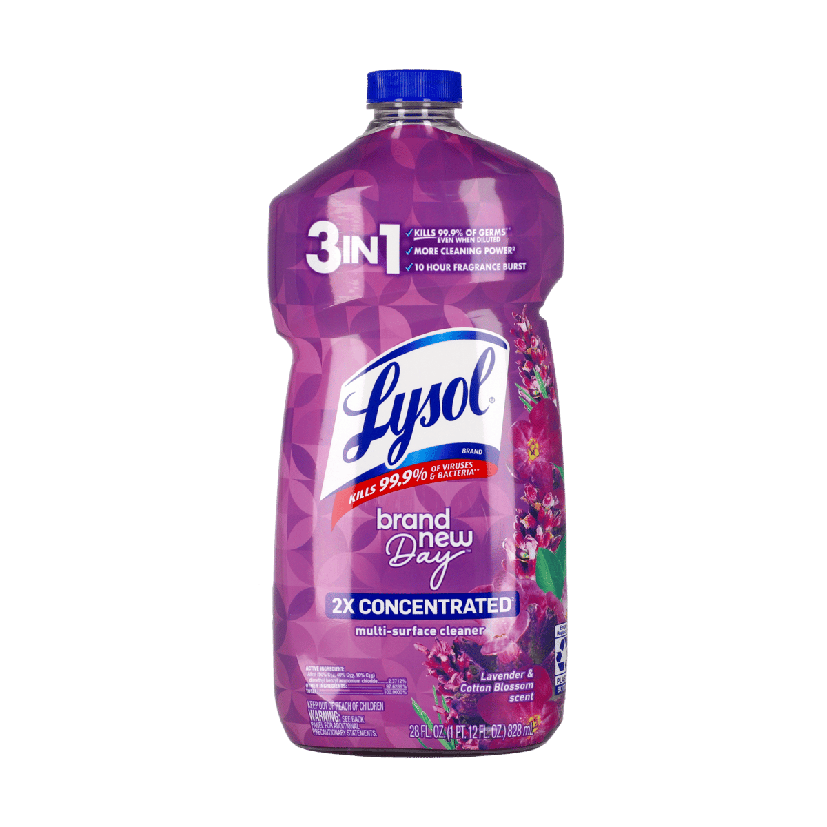 Limpiador Multiusos Lysol 3 en 1 Concentrado Lavanda 28 oz 