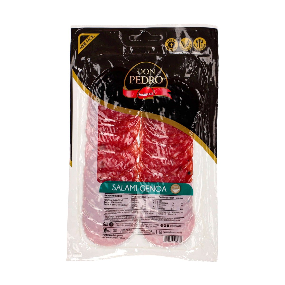 Salami Genoa Don Pedro Induveca 4oz