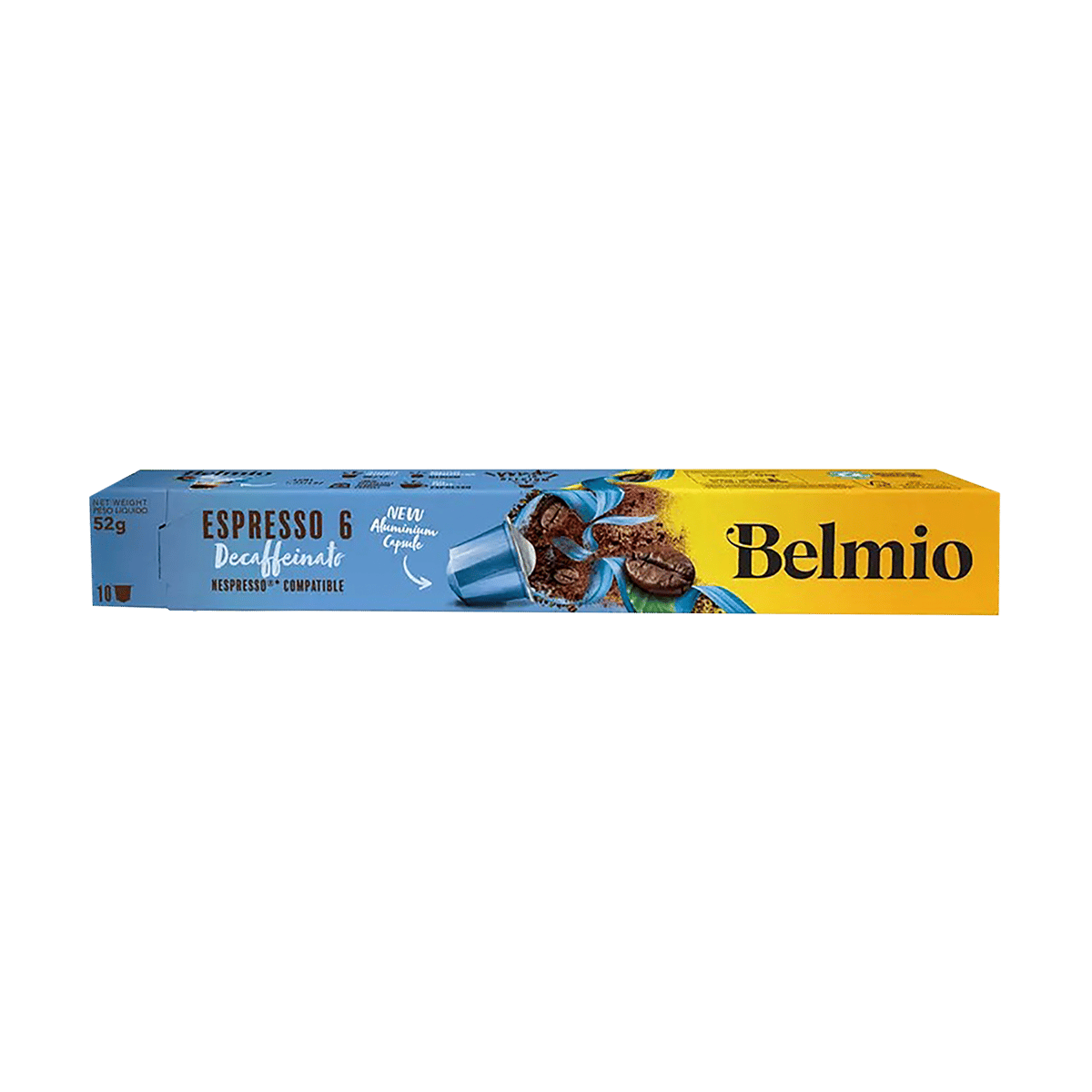 Café Belmio Espresso 6 Descafeinado 10 Cápsulas 52 g 
