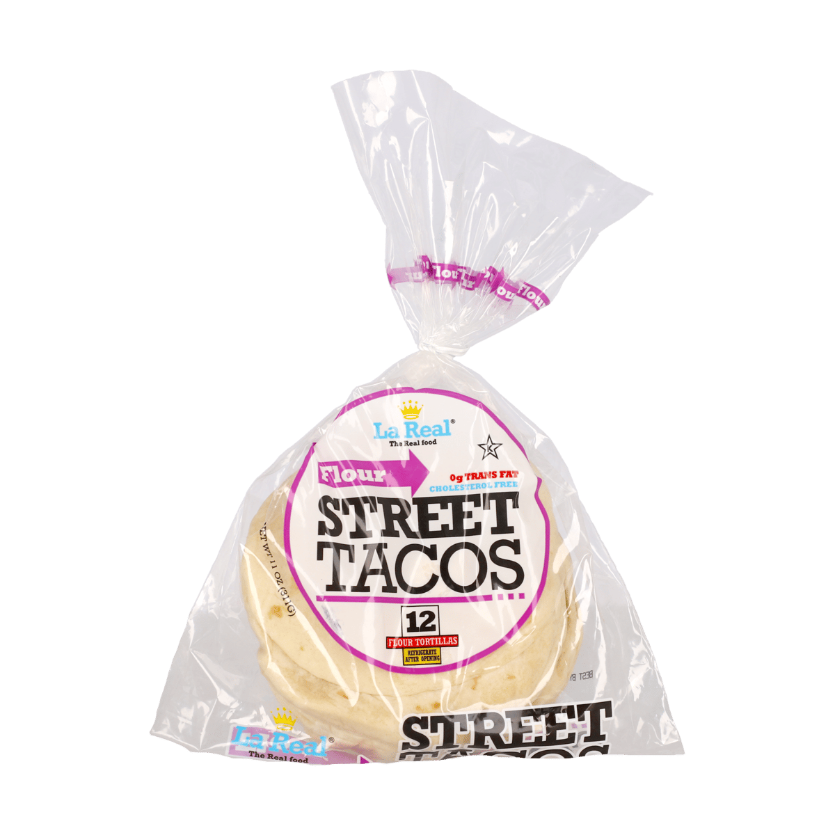 Tortillas De Harina Street Tacos La Real 12 Und