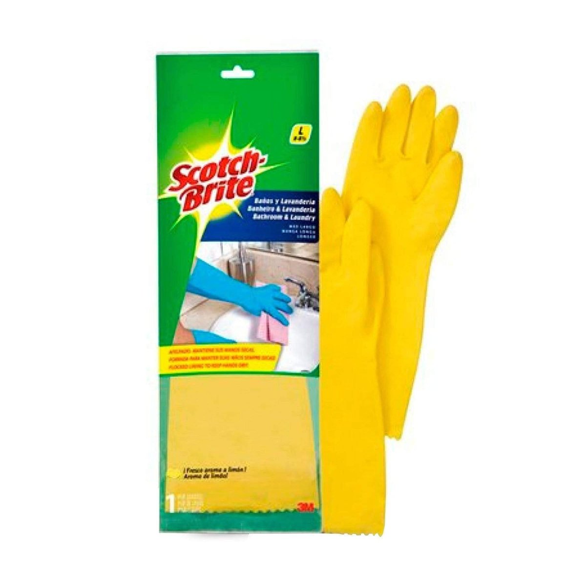 Guantes de Limpieza Scotch-Brite Talla L