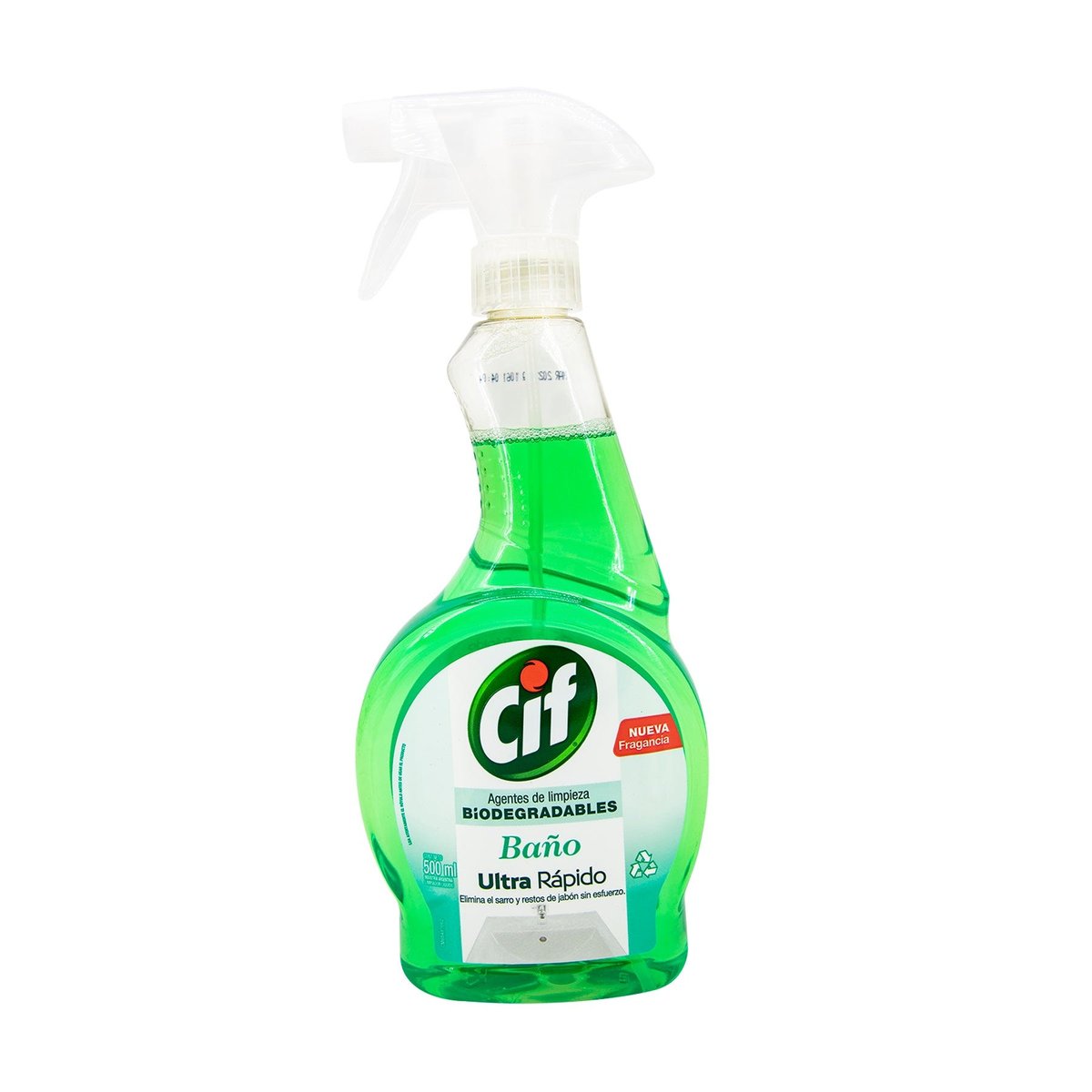 Limpiador De Baños Cif Ultra Rápido 500ml