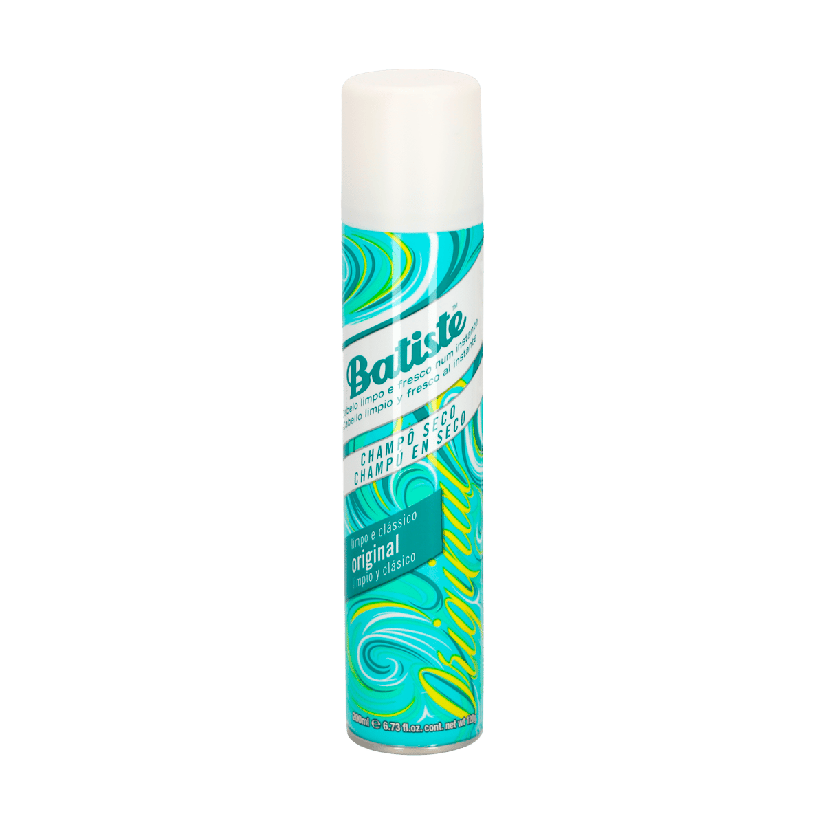 Shampoo Batiste En Seco Limpio y Clásico 200 mL