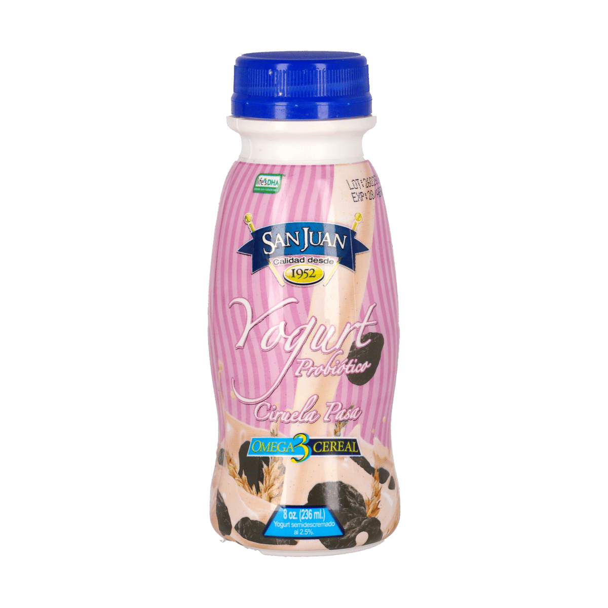 Yogurt Sabor Ciruela Pasa San Juan 8 oz 