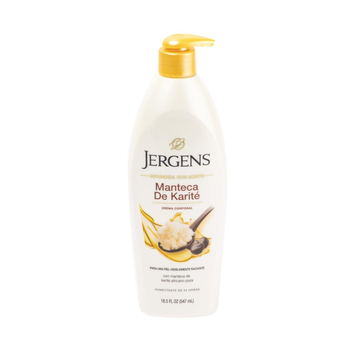 Crema Corporal Jergens Manteca De Karité 18.5 Oz