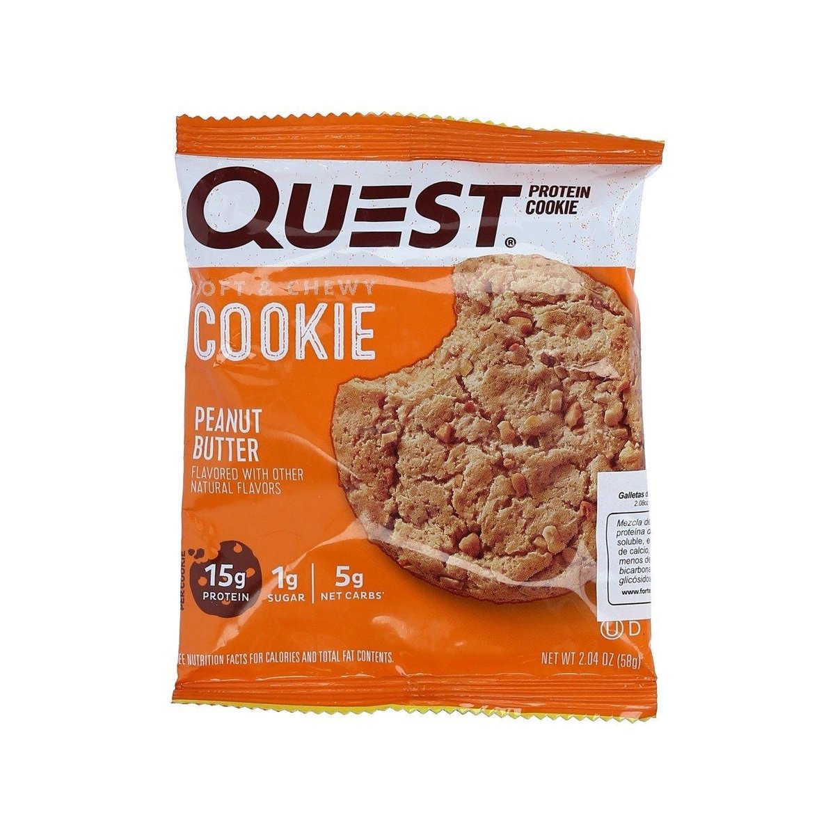 Galleta Proteica con Mantequilla de Maní Quest 59g