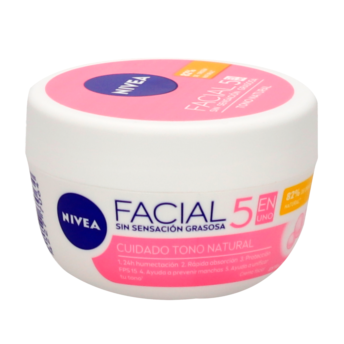 Crema Facial Nivea Aclarado Natural No grasosa 50 ml