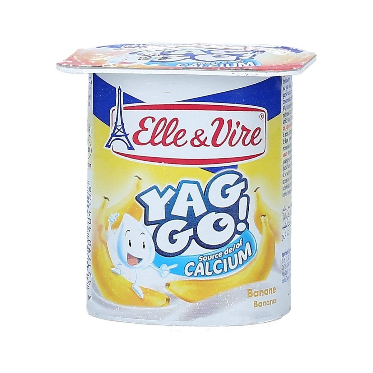 Yogurt De Banana Elle & Vire Yag Go! 4 Oz