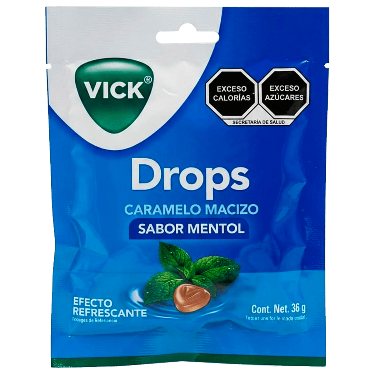 Pastillas Vick Drops Mentol 20 Unidades