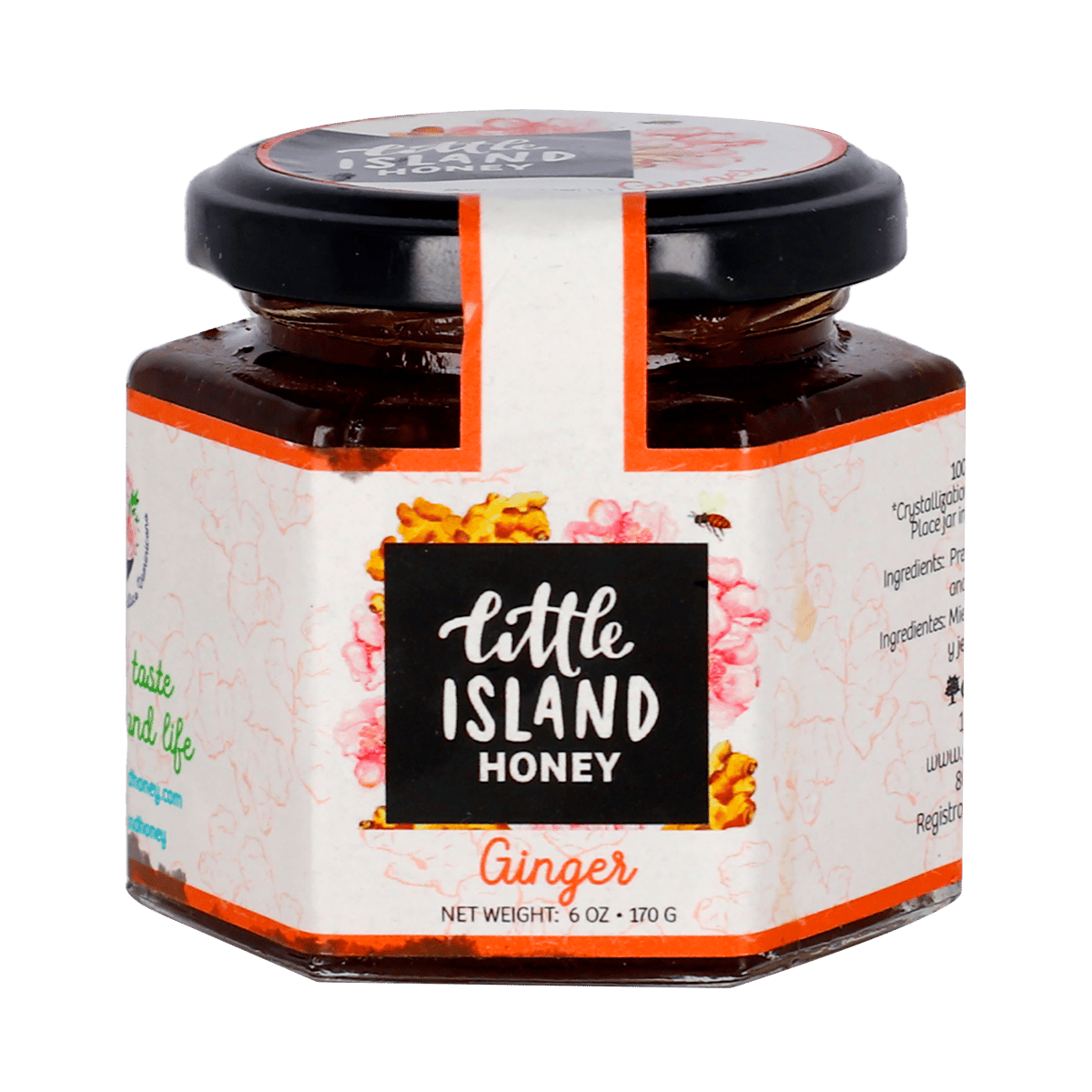 Miel de Jengibre Little Island 170 g