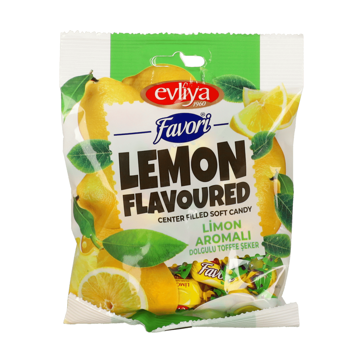 Caramelos Suaves Evliya Favori Sabor Limón 100 g