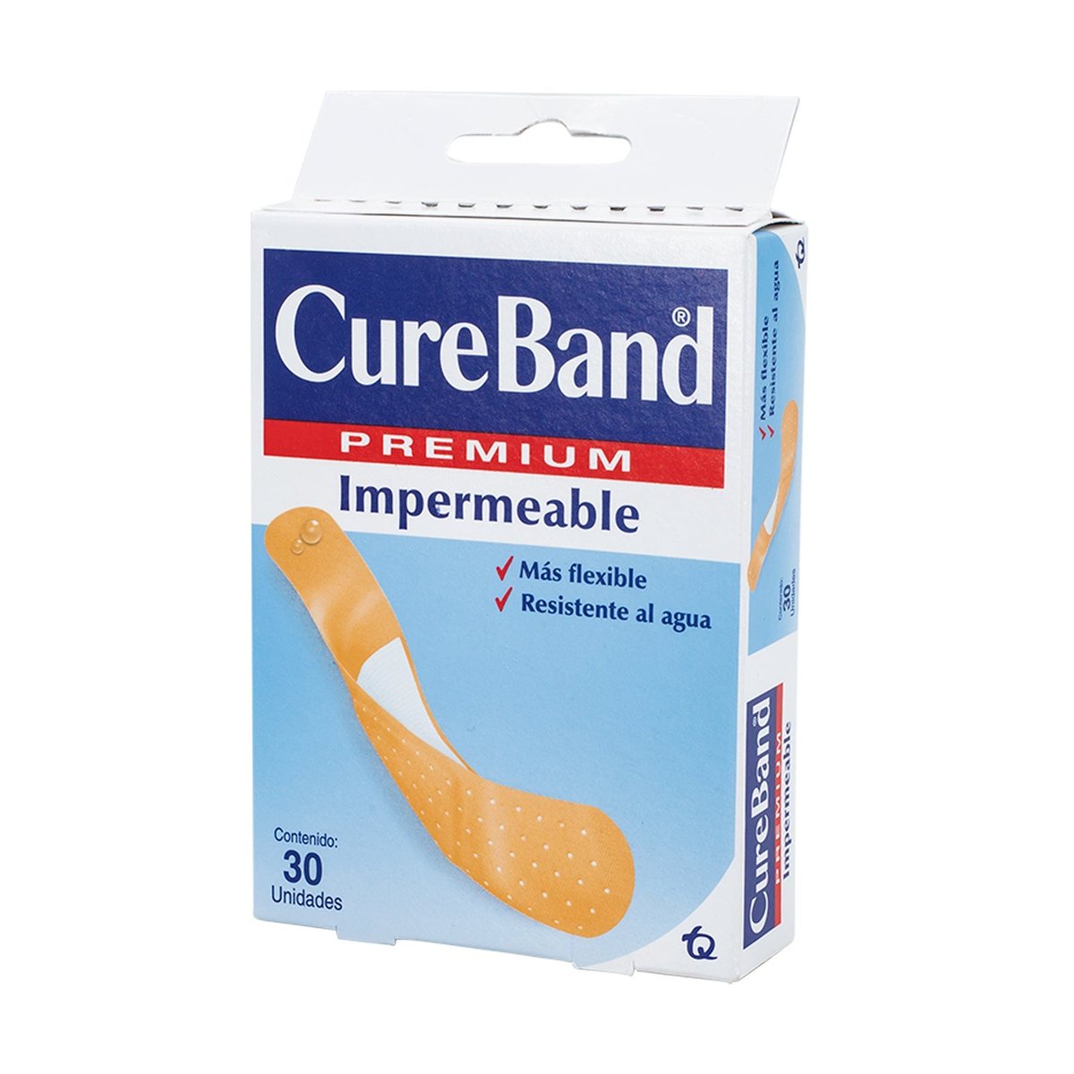 Banditas Adhesivas Impermeables Cure Band Premium 30 uds