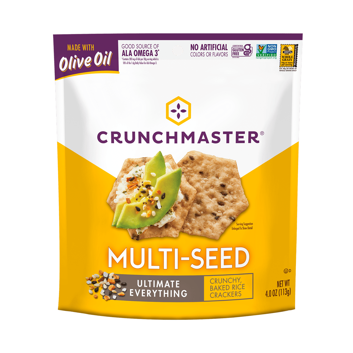 Galletas Crunchmaster Ultimate Everything 4 oz 