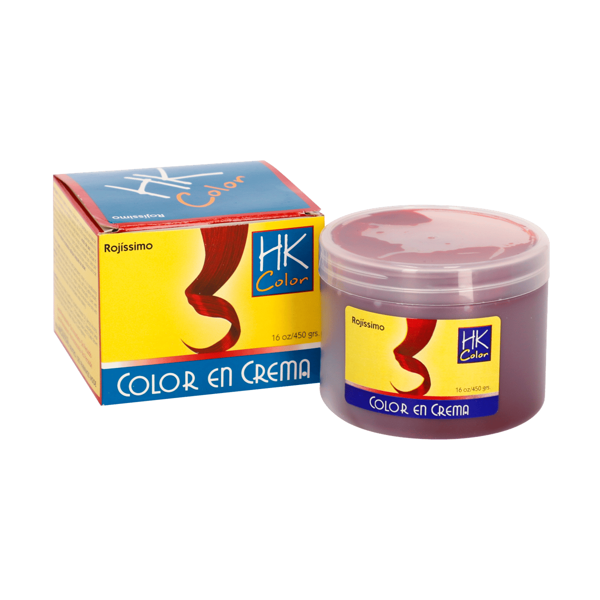 Tinte Color en Crema HK Rojísimo 16 Oz