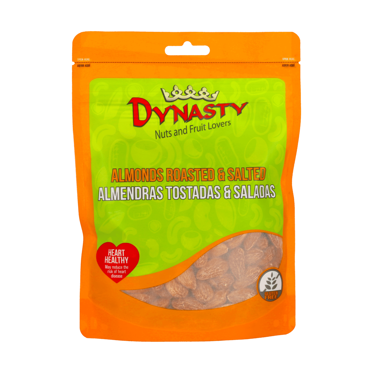 Almendras Dynasty Tostada Saladas 198gr