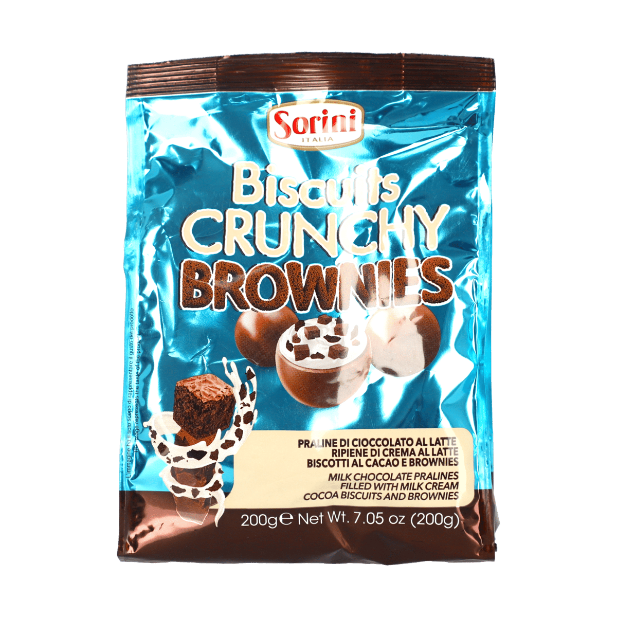 Chocolates Sorini Crunchy Brownies 200gr