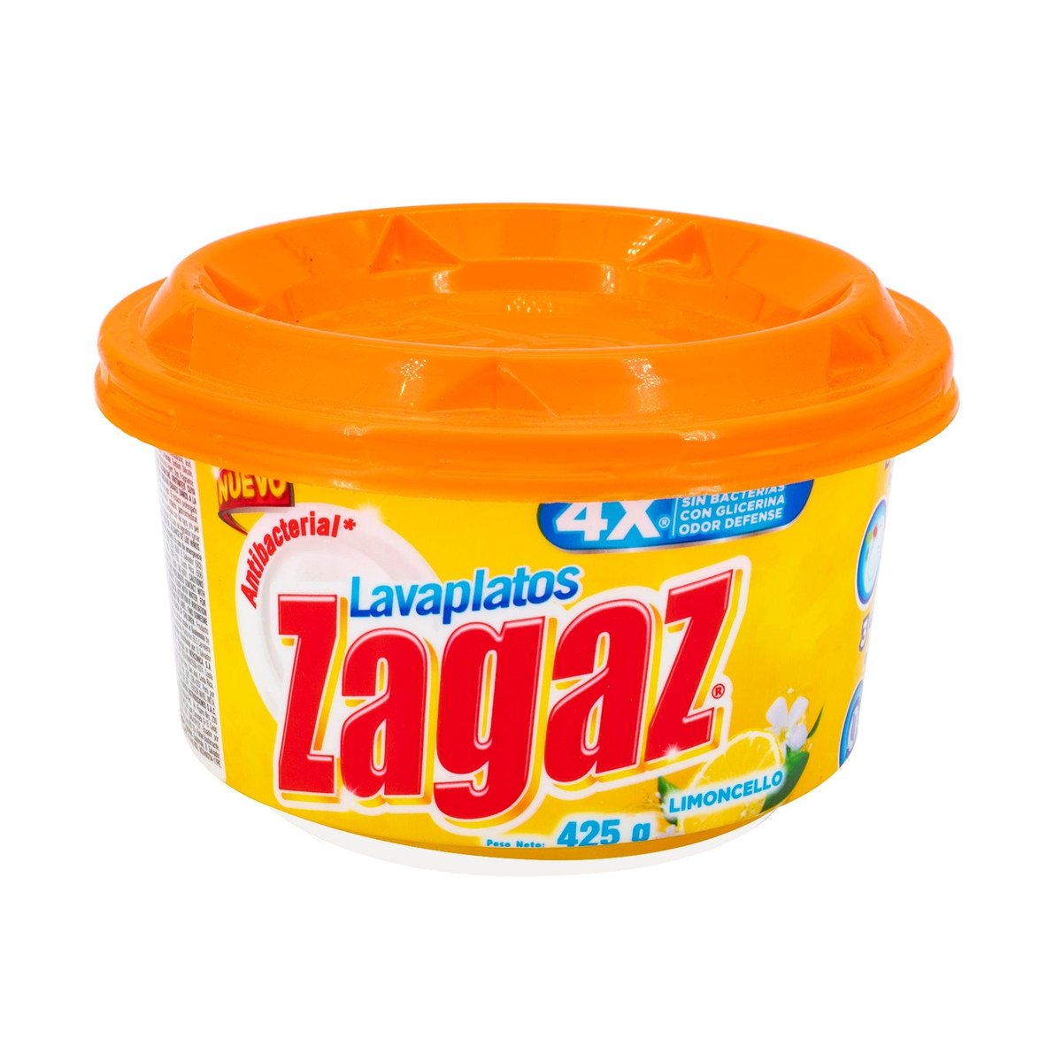 Jabón Lavaplatos Antibacterial Limoncello Zagaz 425g