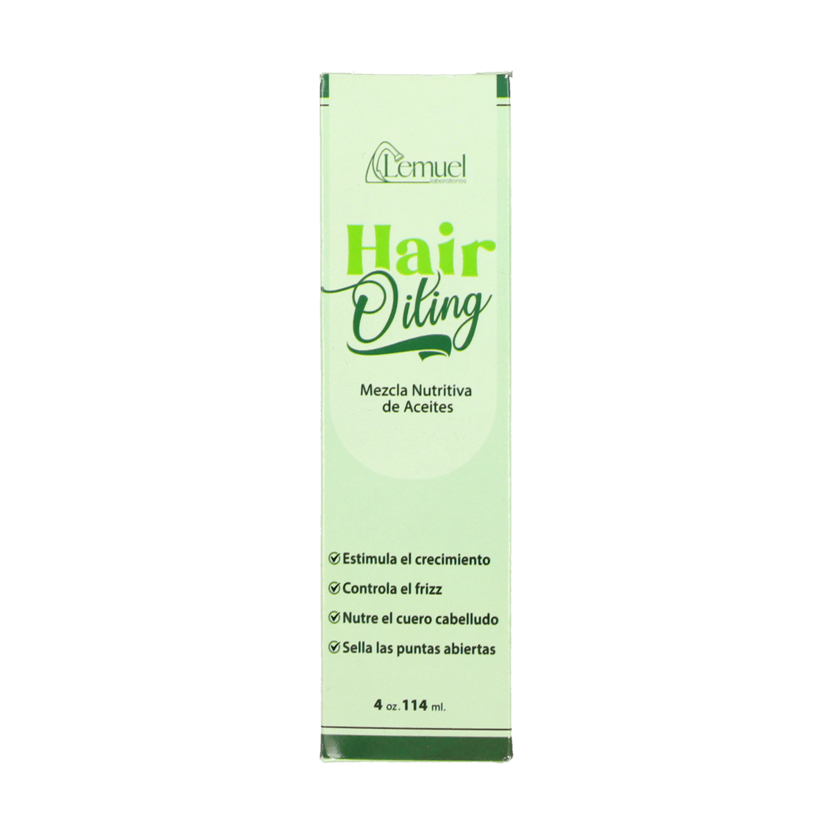 Hair Oiling Mezcla Nutritiva De Aceites De Lemuel 4 oz 