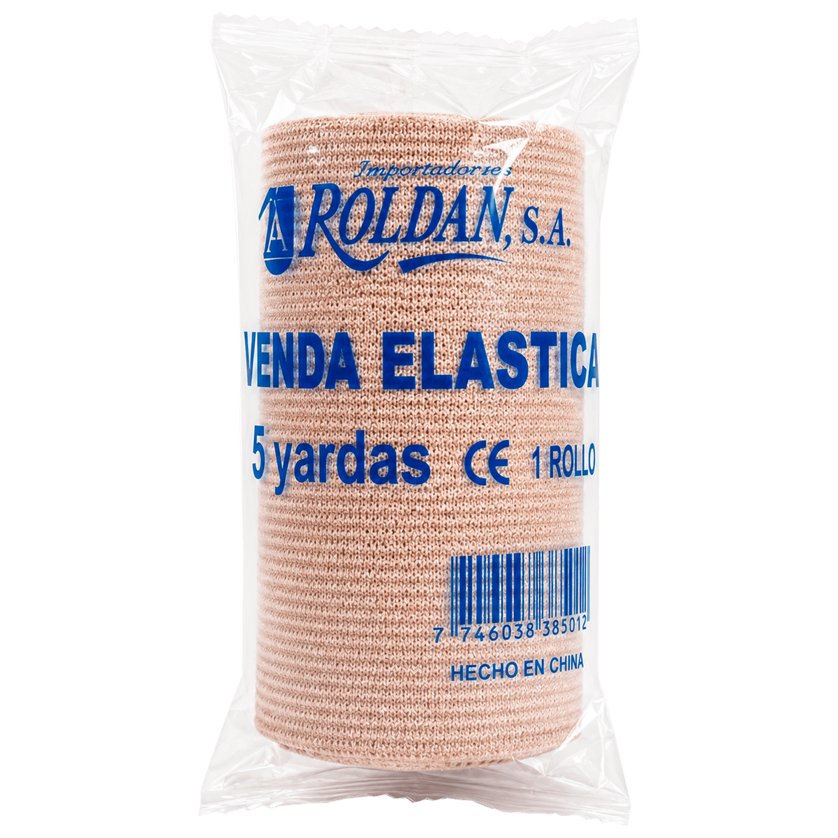 Venda Elástica ROLDAN 4" x 5 Yardas