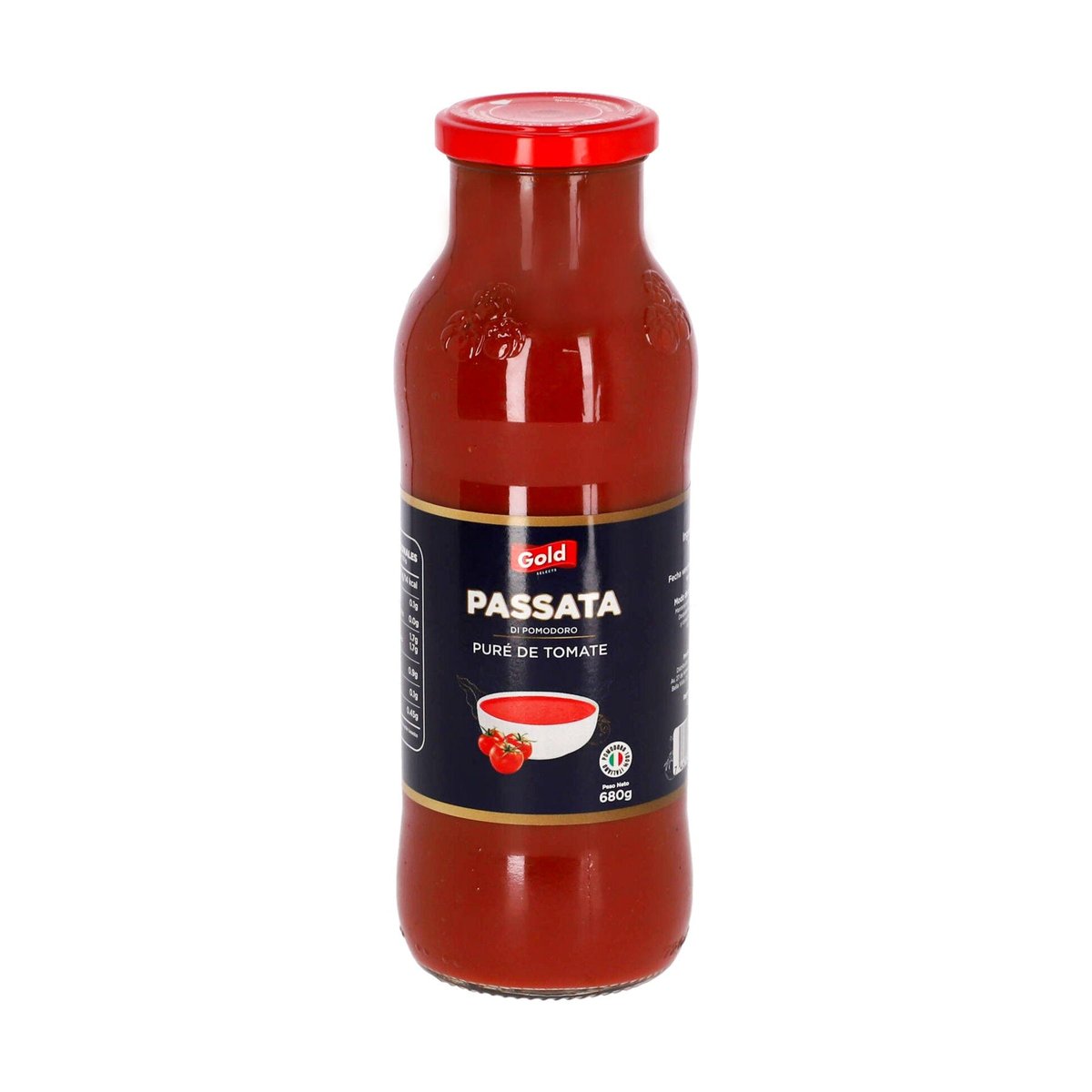 Gold Pure de Tomate Passata 680g