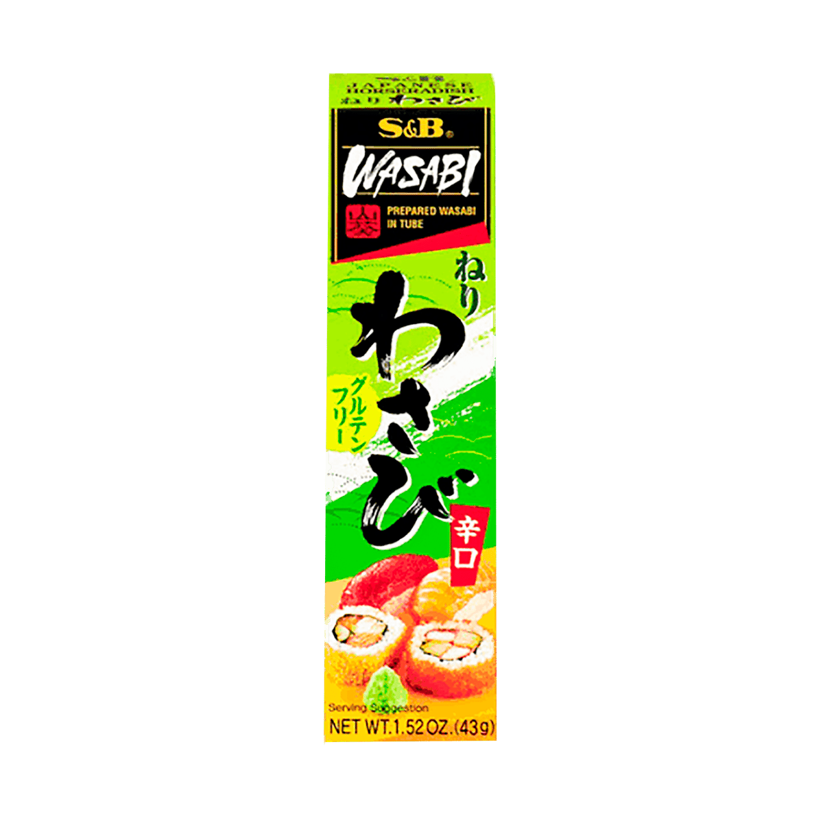 Wasabi En Pasta S&B 43gr