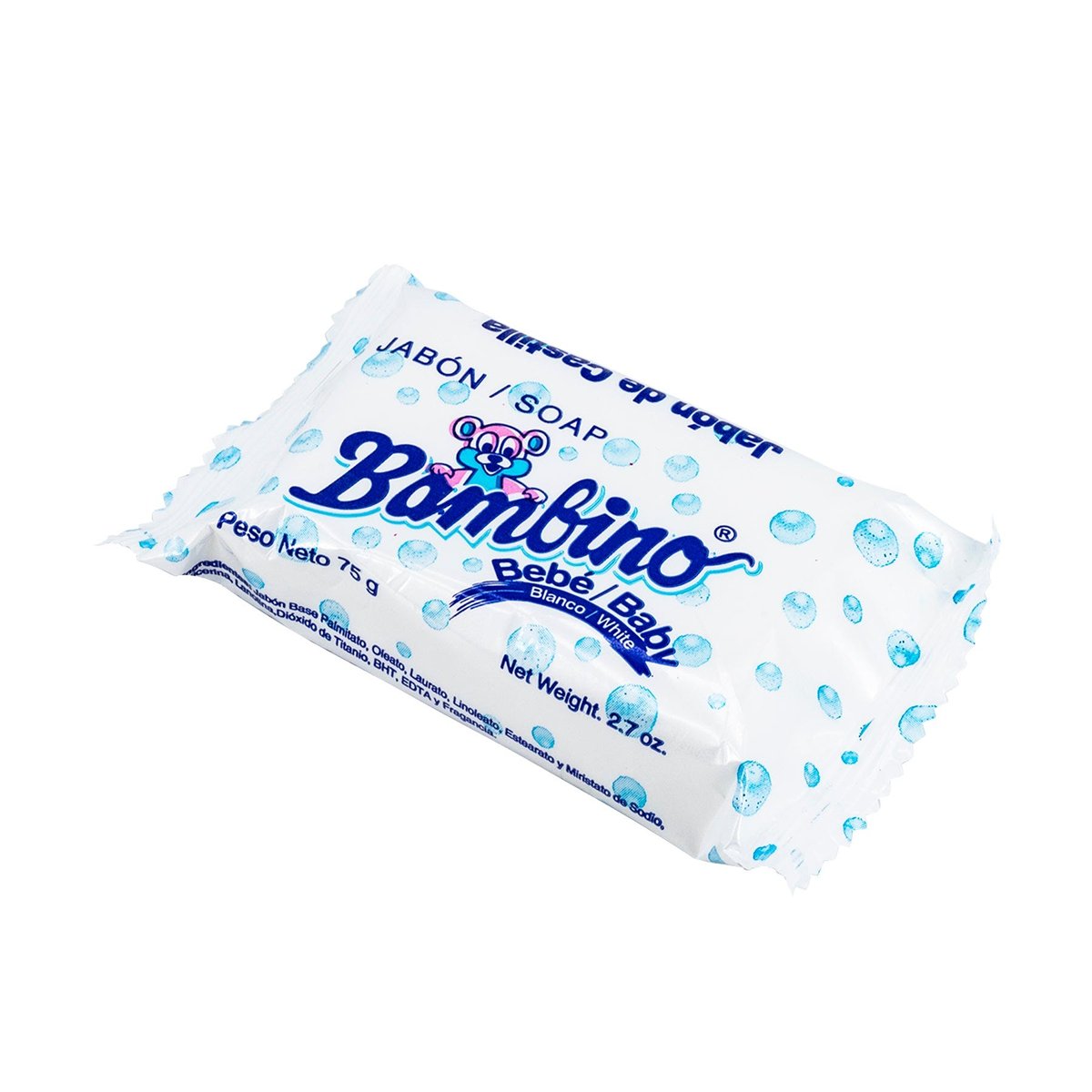 Jabón Blanco Bambino 2.7  Oz