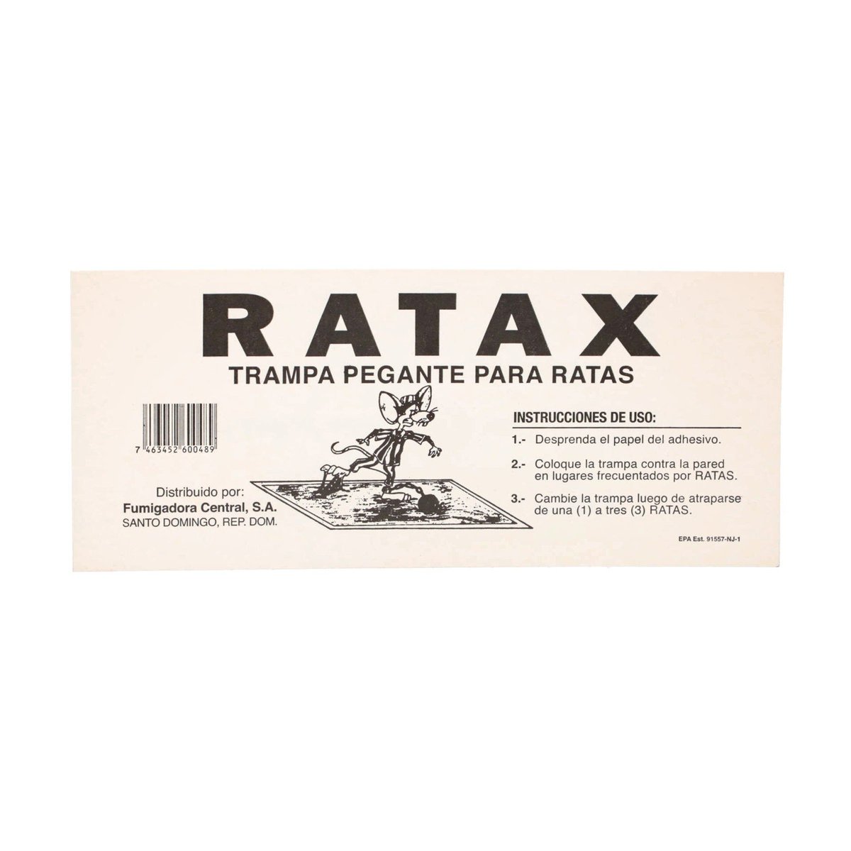 Trampa Pegante Para Ratas