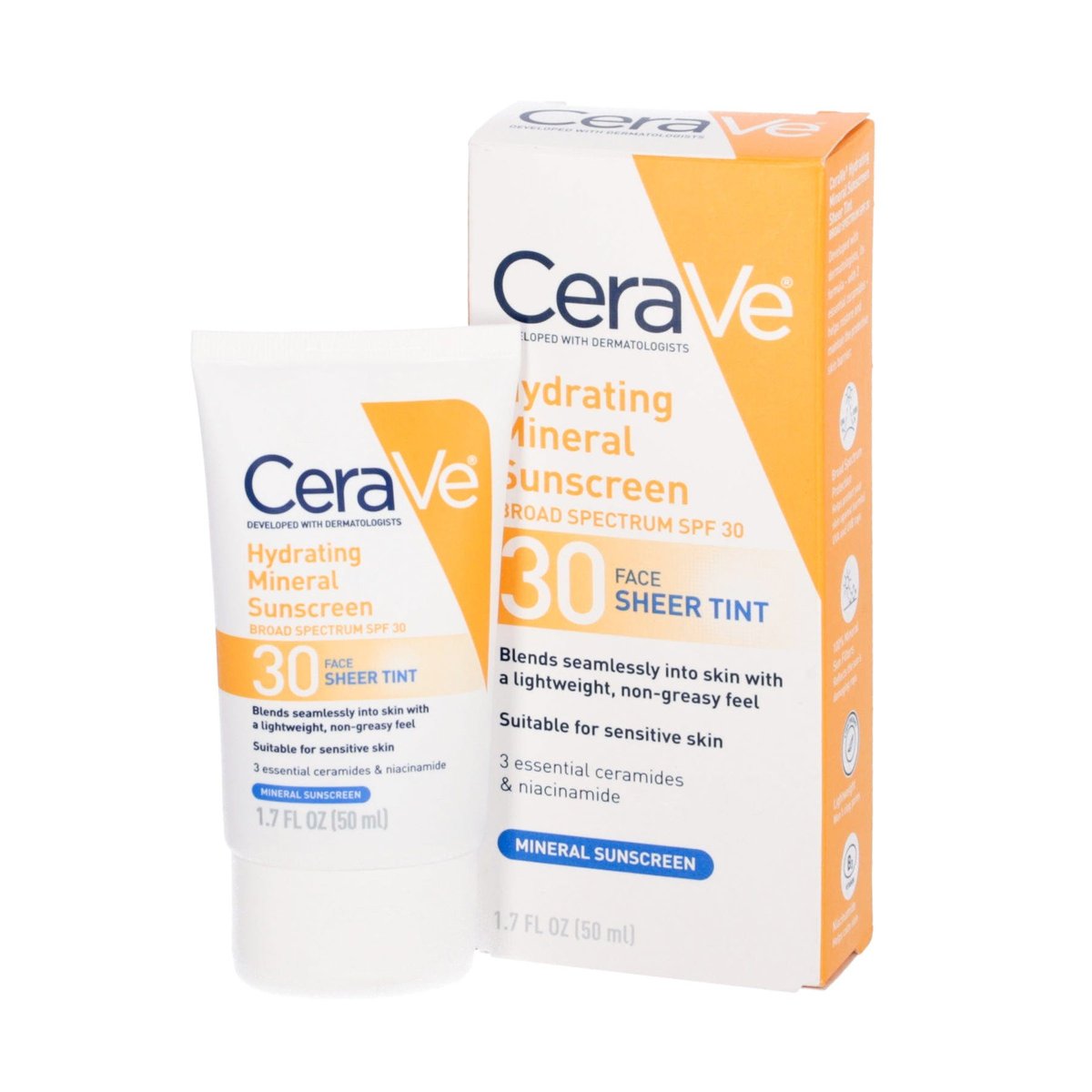 Protector Solar Mineral Hidratante SPF 30 CeraVe 17oz