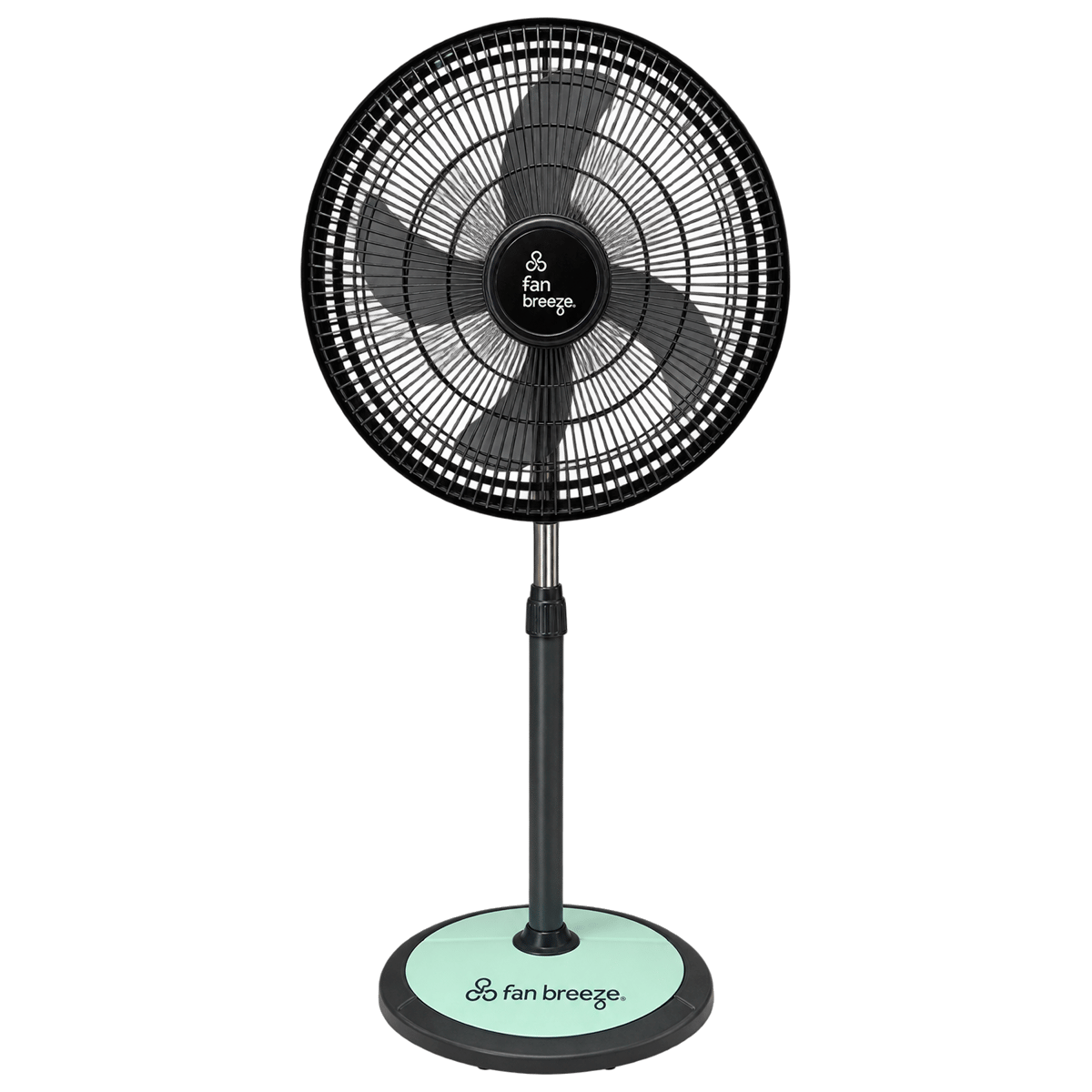 Abanico de Pedestal Fan Breeze Negro de 18"