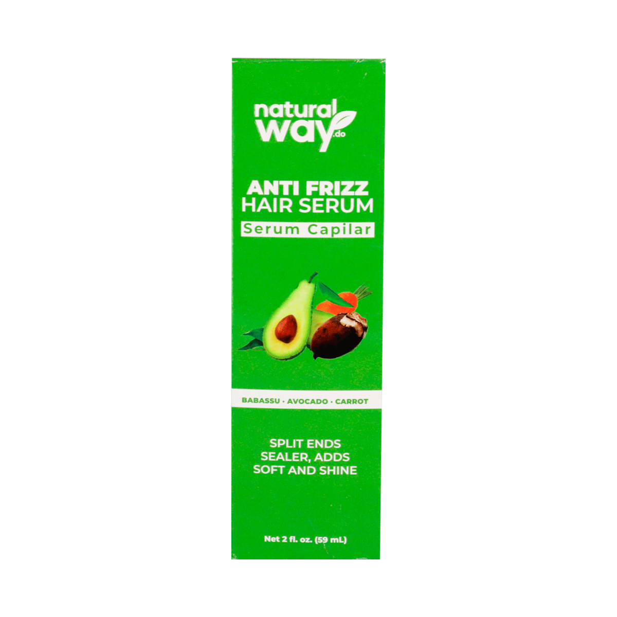 Natural Way Serum Anti Frizz 2 Oz