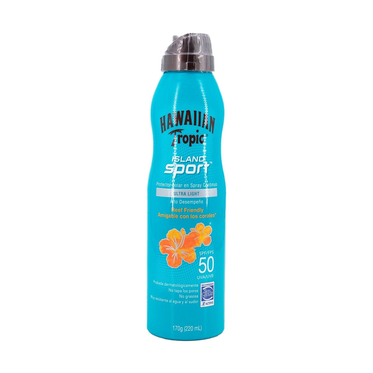 Protector Solar En Aerosol Hawaiian Tropic Island Sport 220ml