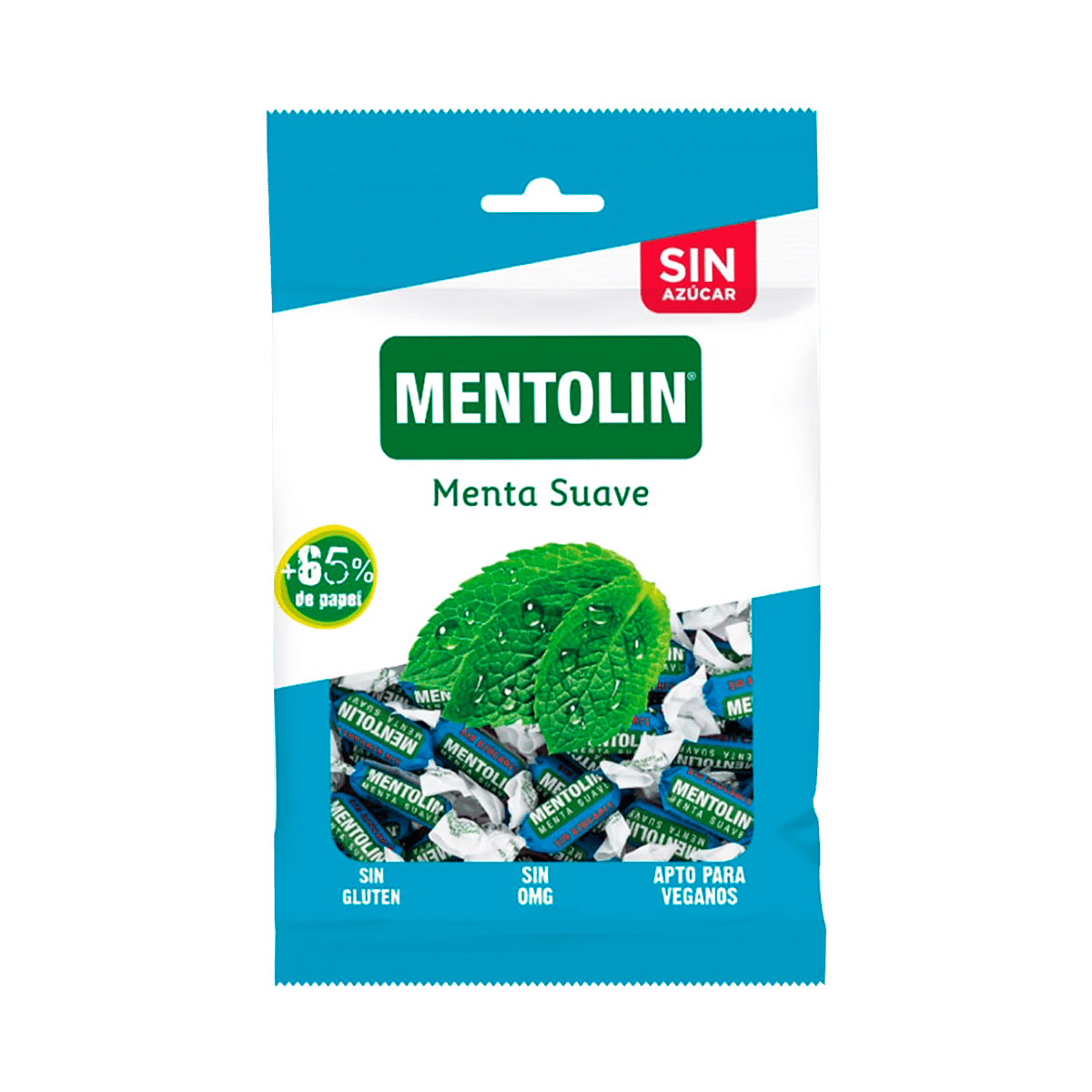 Bolsa de Menta Suave Mentolin 100 g