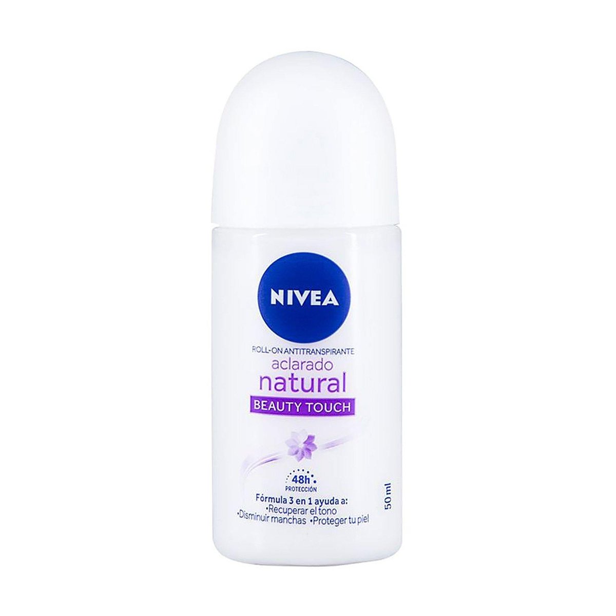 Desodorante Antitranspirante Roll-On Nivea Aclarado Natural 50 ml