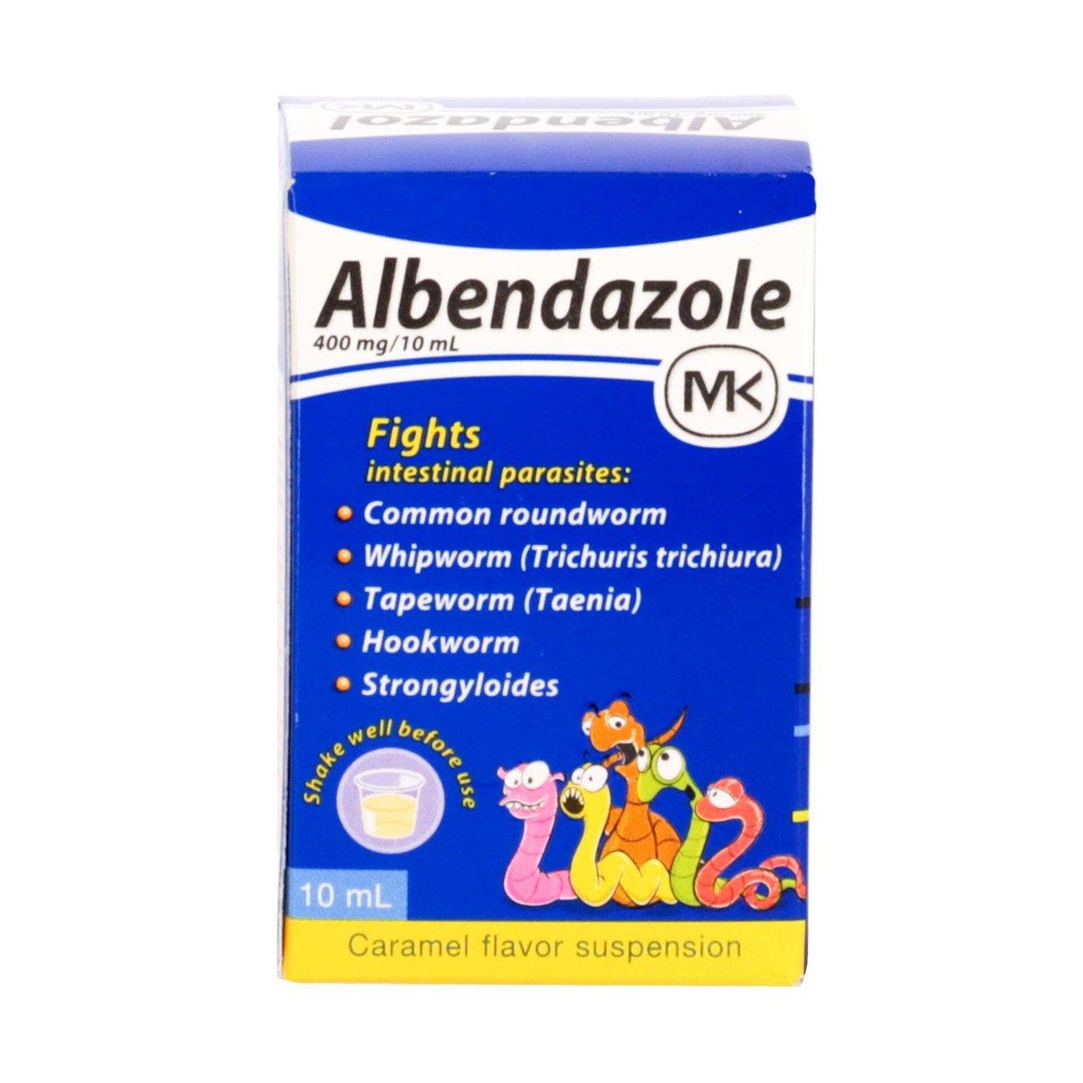 Jarabe Suspensión Albendazol MK 10ml