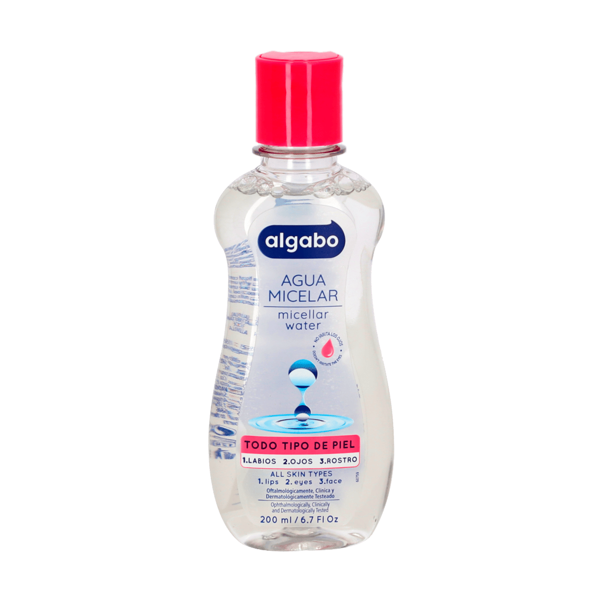  Agua Micelar Algabo Todo Tipo de Piel 200ml
