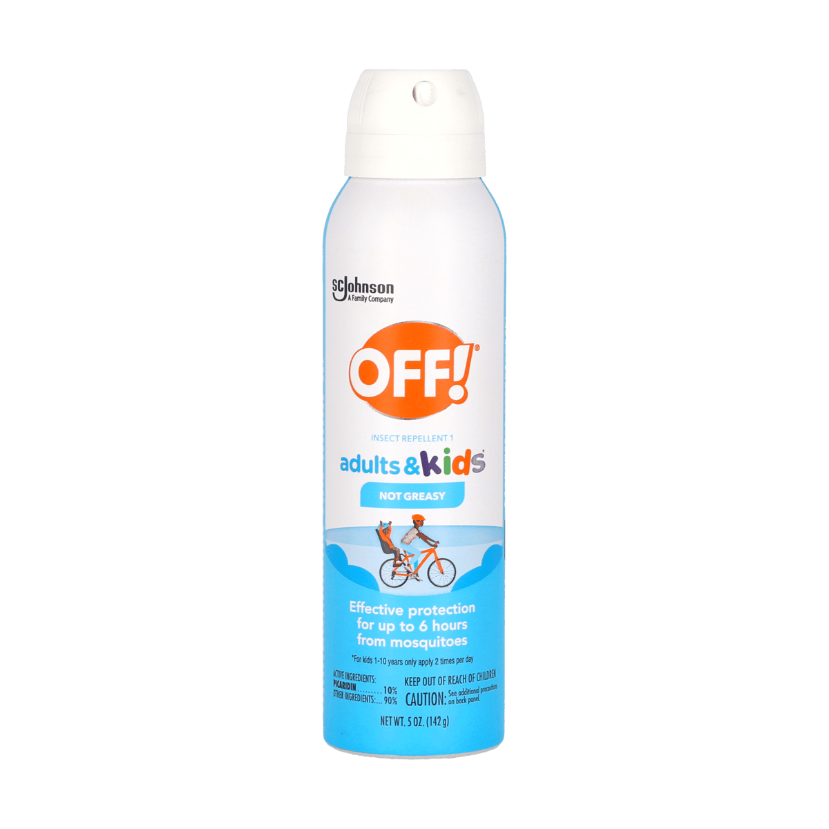 Repelente Para Adultos Y Niños No Grasoso OFF 5 oz