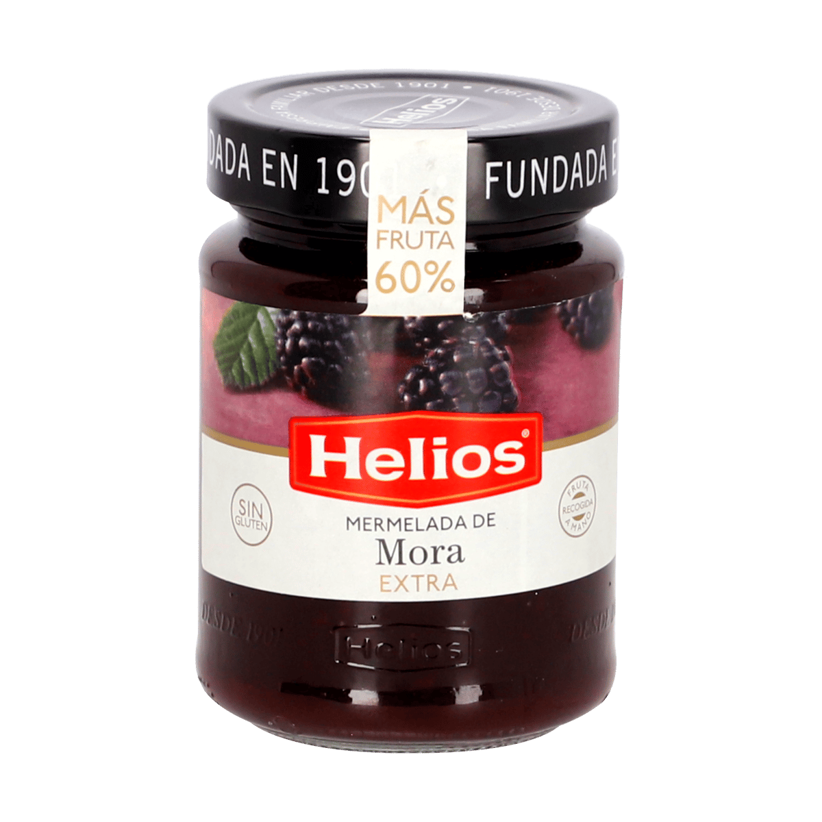 Mermelada de Mora Extra Helios Sin Gluten 