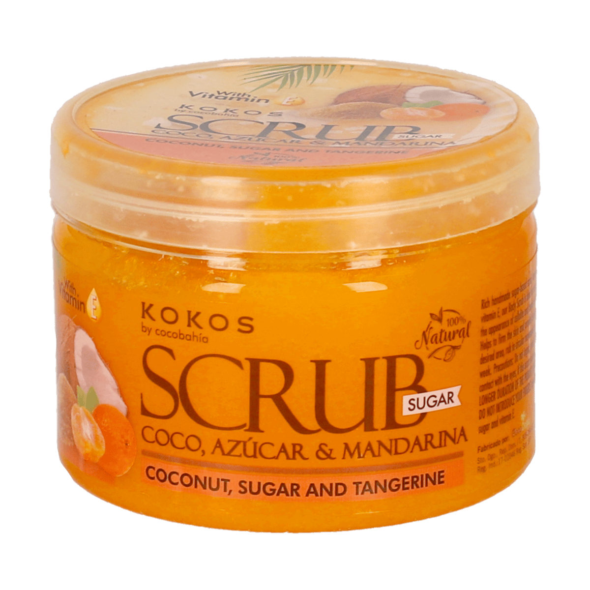 Scrub Cocobahía De Coco, Azúcar Y Mandarina 8 oz