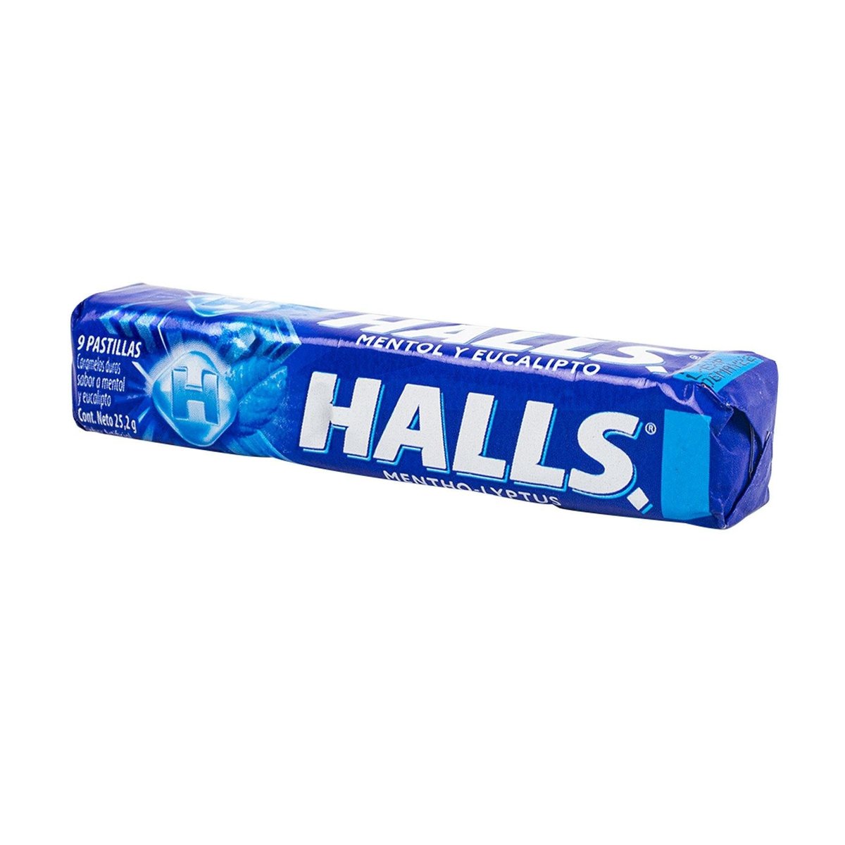 Mentas Halls Mentol & Eucalipto 9 uds