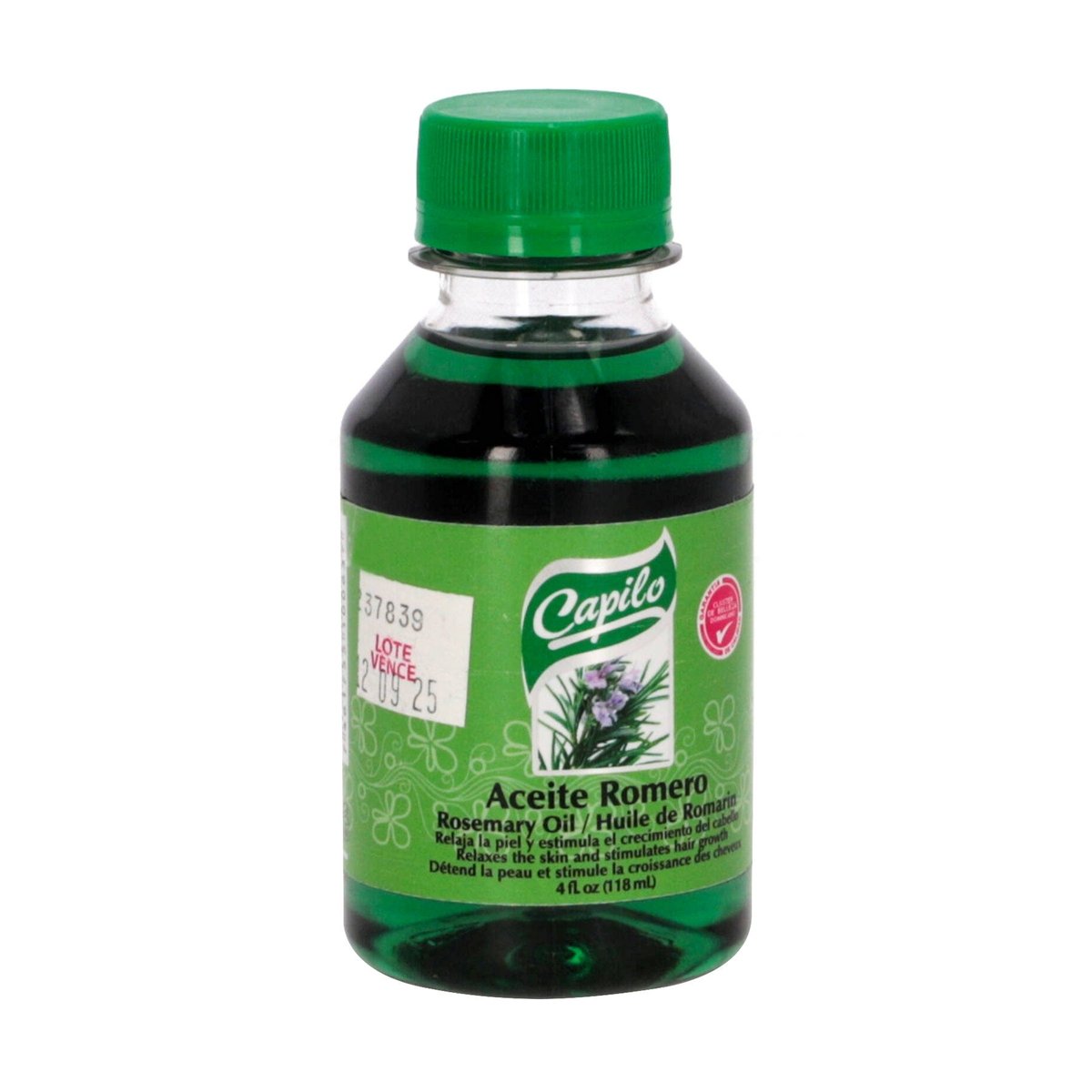 Aceite Capilo De Romero 4 Oz