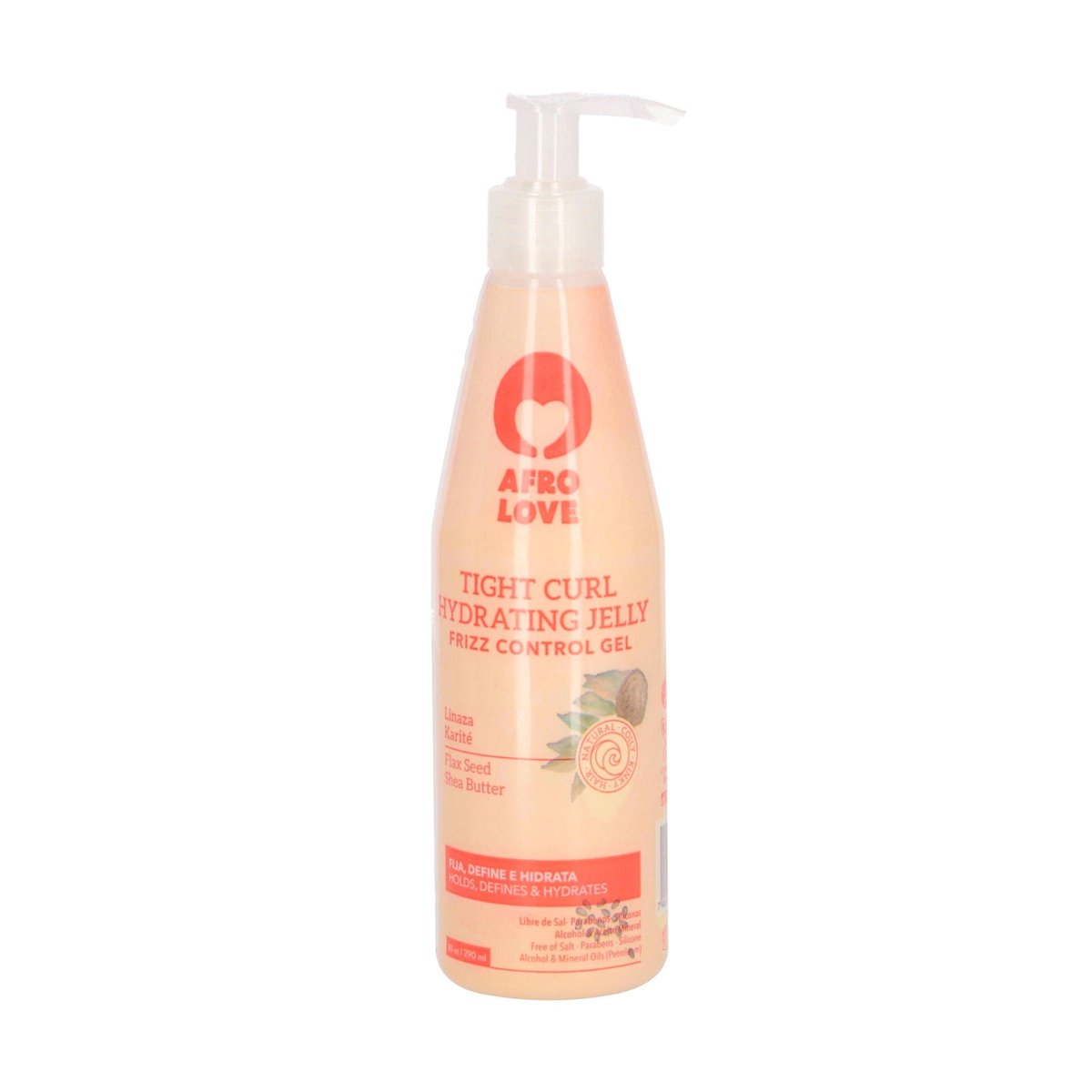 Control AntiFrizz Afro Love Linaza  Karite 10oz