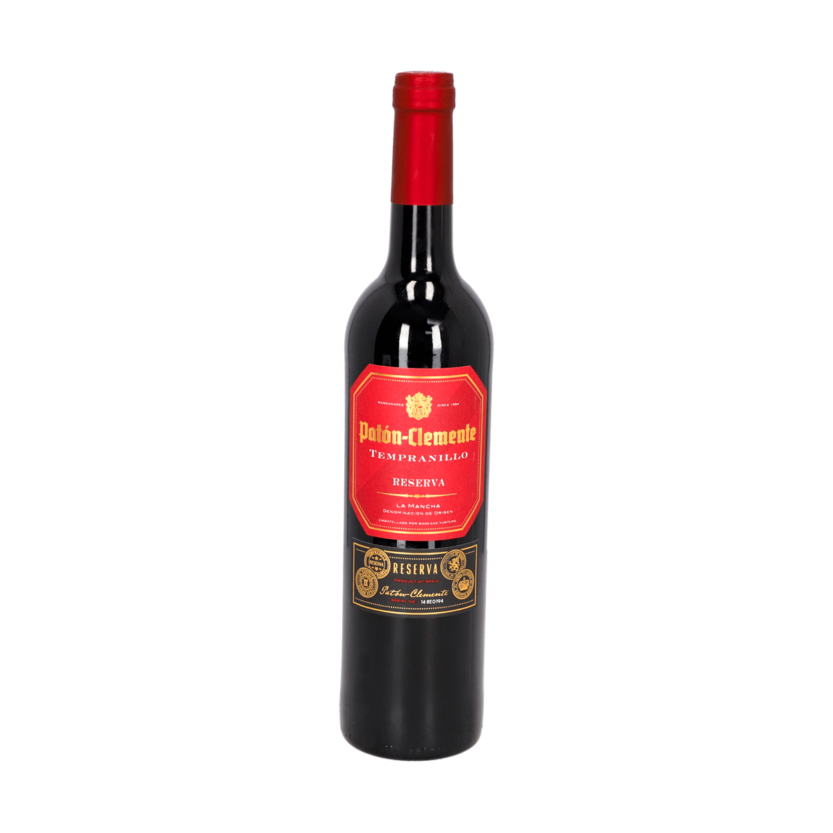 Vino Tinto Patòn-Clemente Reserva Tempranillo 750ml