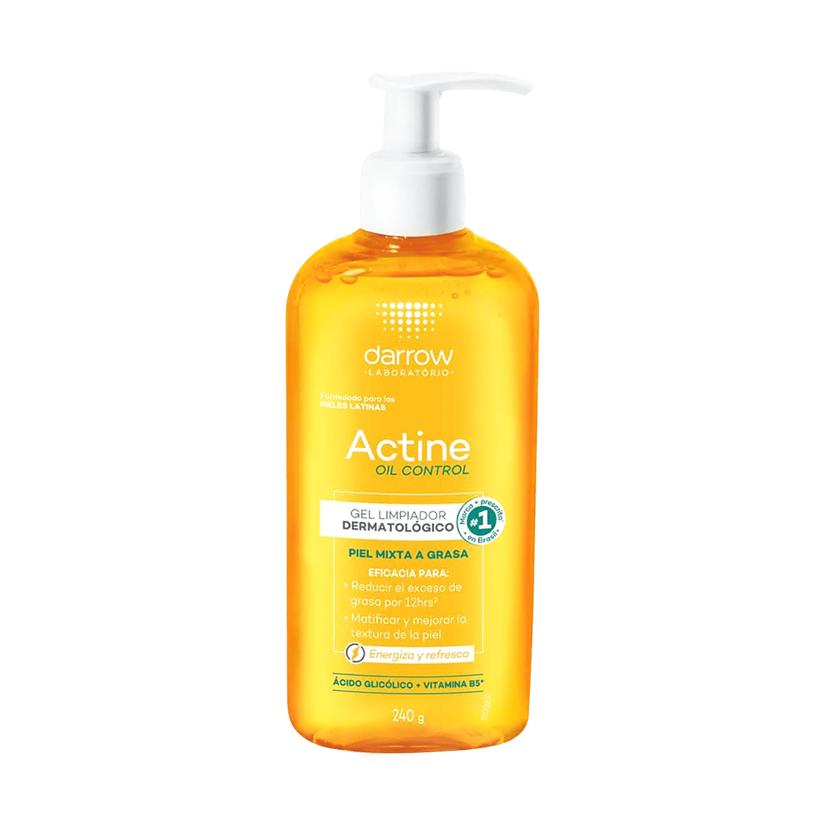 Gel Limpiador Darrow Actine Oil Control 240 g 
