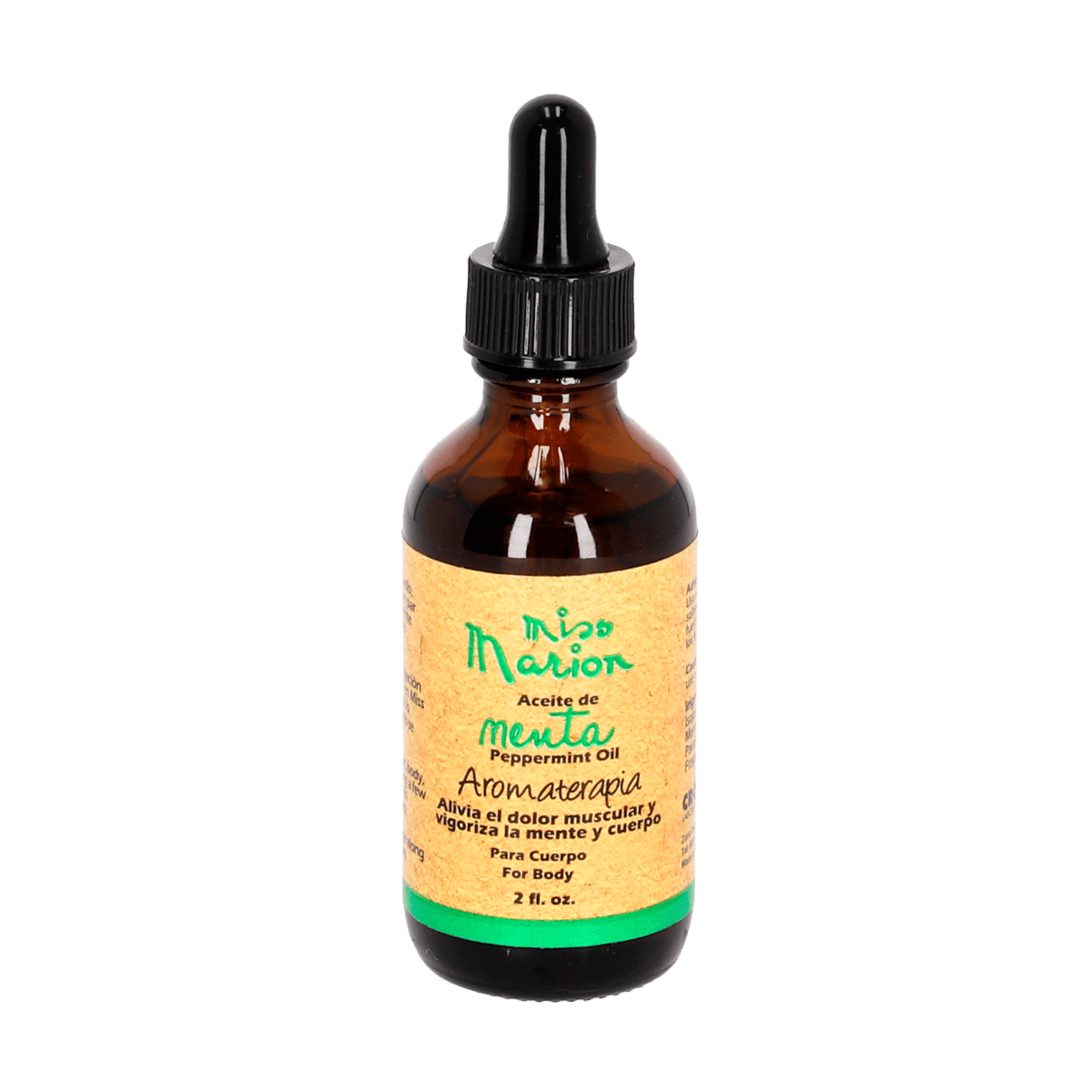 Aceite de Menta Miss Marion Aromaterapia 2 Oz