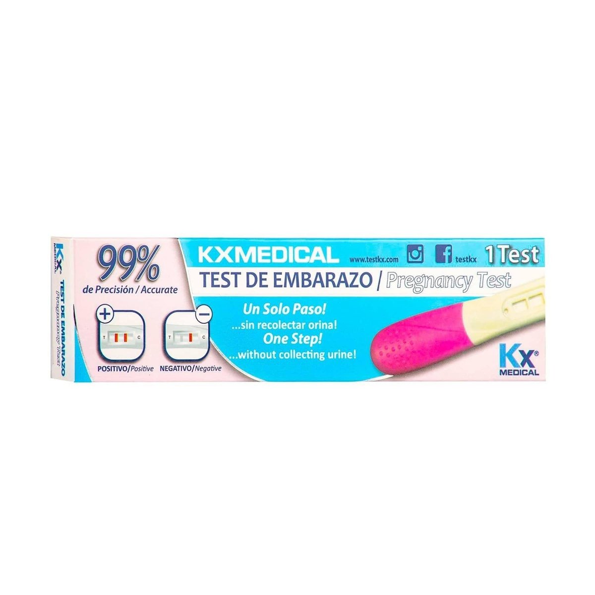 Prueba de Embarazo Kx Medical 99%