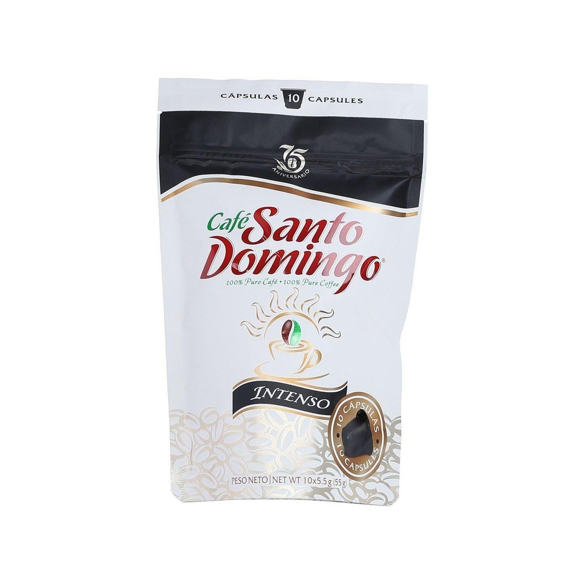 Café Intenso Santo Domingo 10 Capsulas