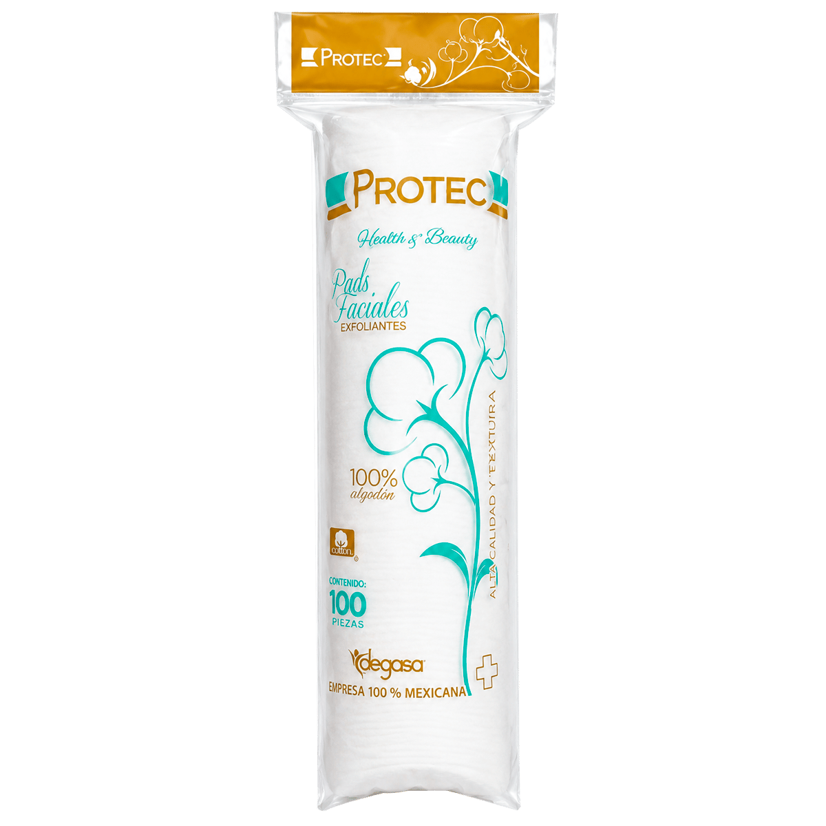 Pads Faciales Protec Duo 100 Unidades
